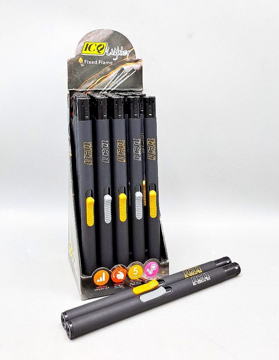 فندک قلمی مشکی (25 عددی) (پست پیشتاز پس کرایه)