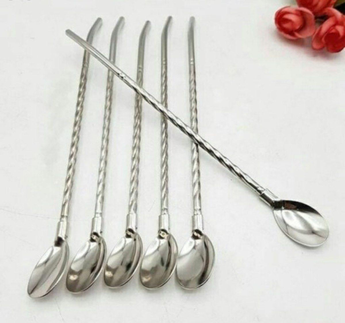 نی شربت استیل پیچ (پست پیشتاز پس کرایه)