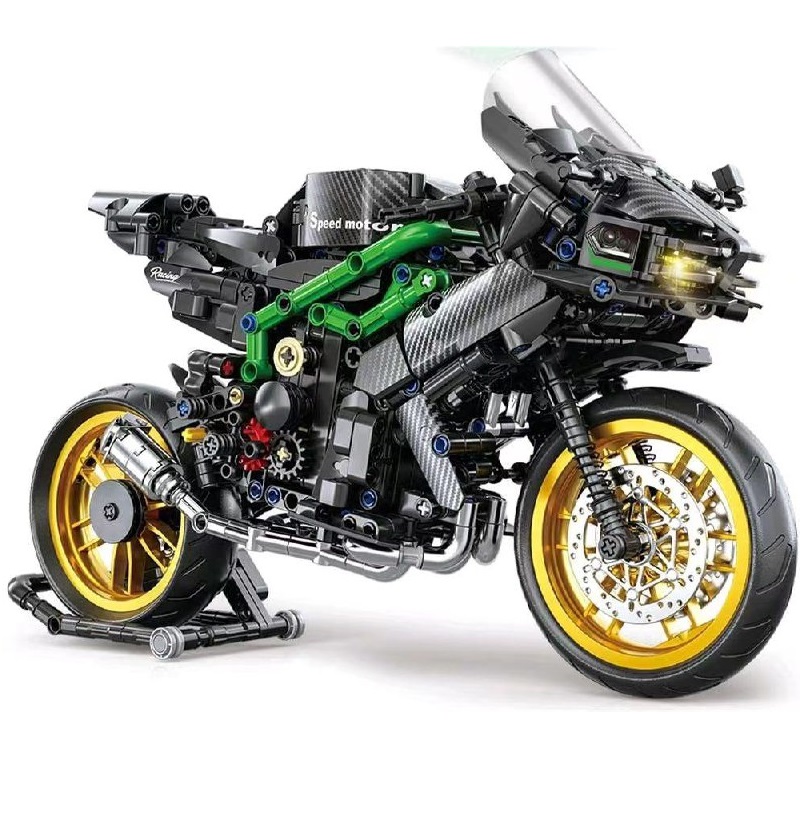 لگو سایز بزرگ موتور ریس 1069 قطعه (پست پیشتاز پس کرایه)