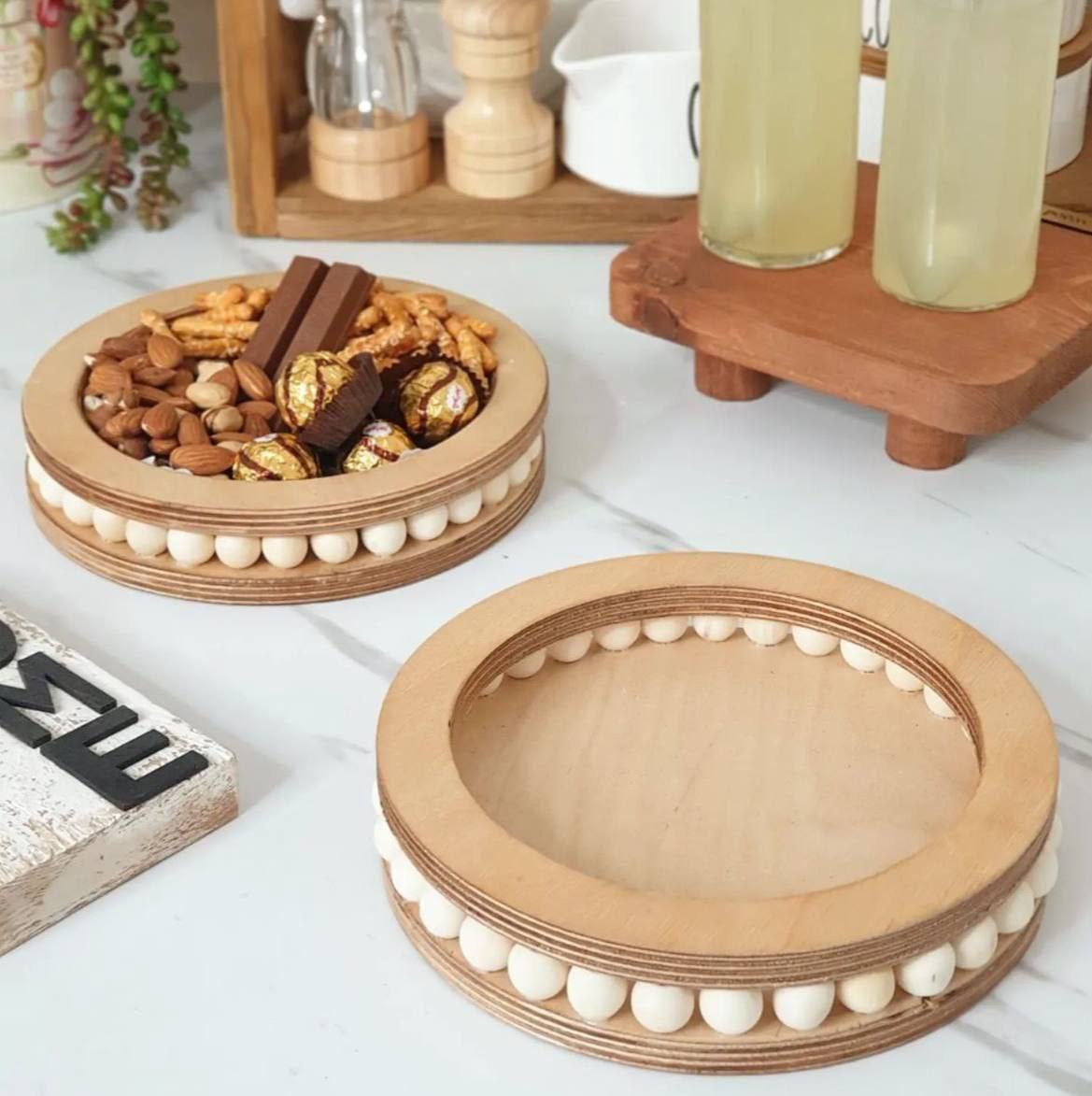 دیجی سیمیا - سینی گرد مهره دار کوچک (پست پیشتاز پس کرایه)