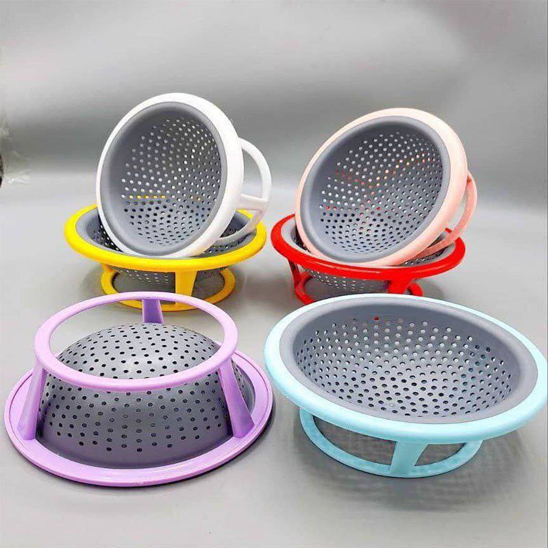 تفاله گیر سیلیکونی گرد پایه دار (پست پیشتاز پس کرایه)