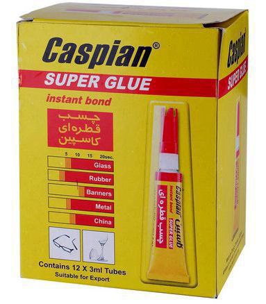 چسب قطره ای کاسپین (پست پیشتاز پس کرایه)