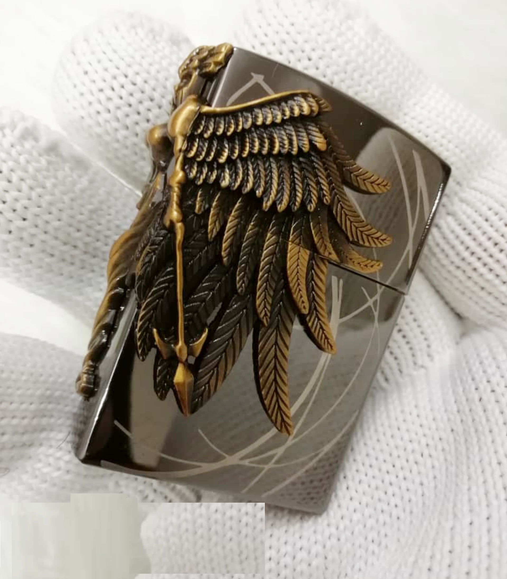 فندک بال فرشته زیپو (پست پیشتاز پس کرایه)