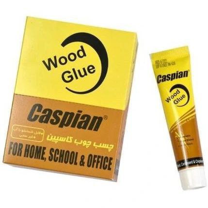 چسب چوب تیوپی کاسپین (پست پیشتاز پس کرایه)