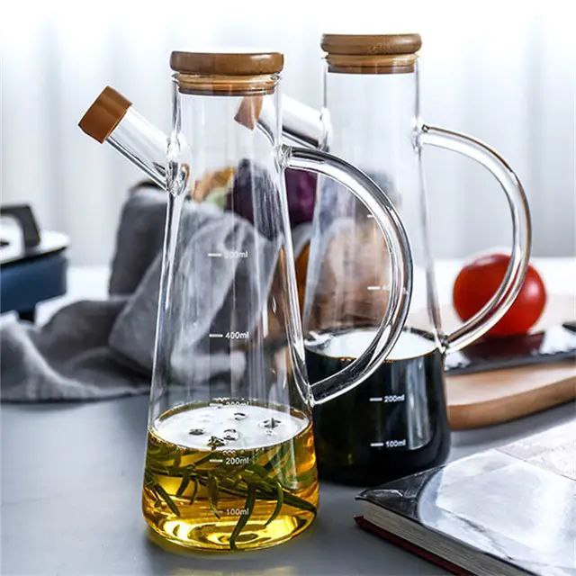 - روغن ریز پیرکس مخروطی درب بامبو مبلمونسرا مدل 291348