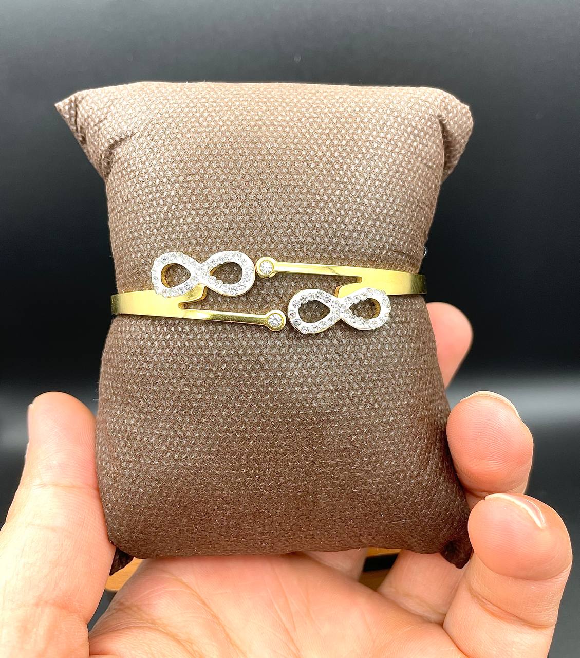 دیجی سیمیا - دستبند النگویی استیل 006 (پست پیشتاز پس کرایه)