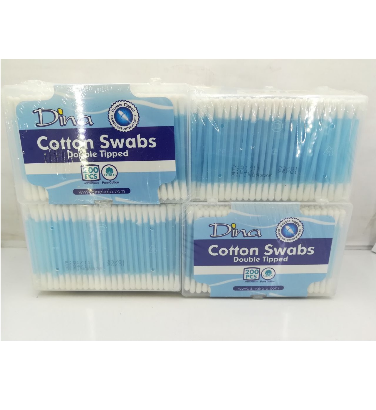 گوش پاک کن دینا ( 200 عددی) (پست پیشتاز پس کرایه)