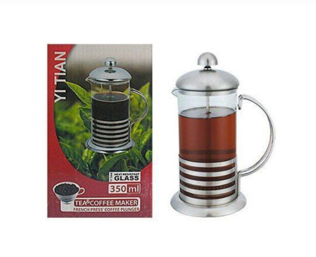 فرنچ پرس 350 میل استیل (پست پیشتاز پس کرایه)