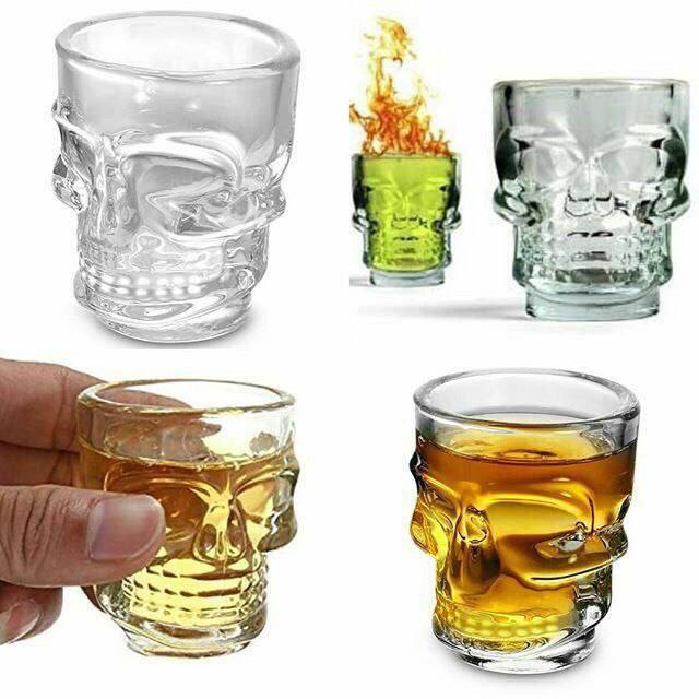 شات طرح جمجمه (6 عددی) (پست پیشتاز پس کرایه)