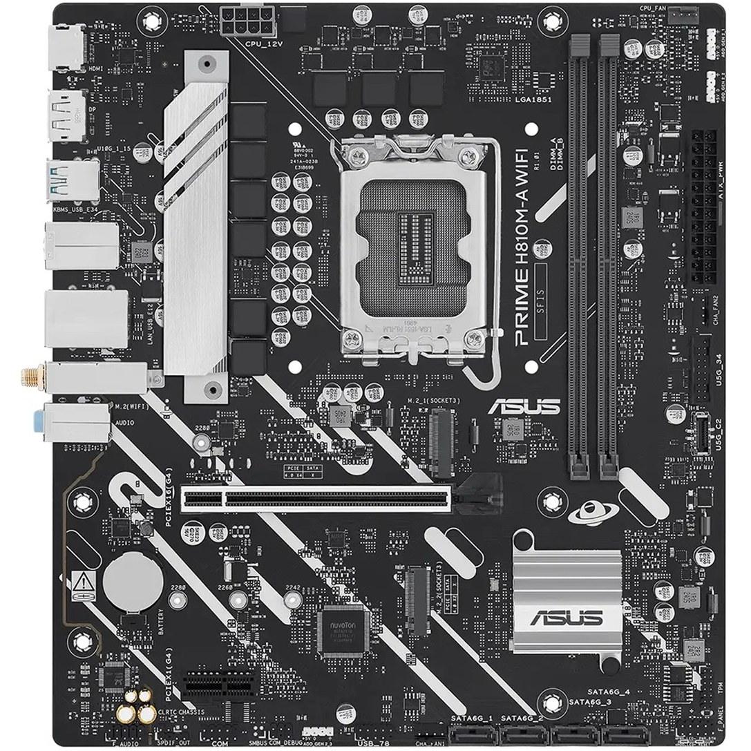 مادربرد ایسوس PRIME H810M-A WIFI با حافظه DDR5