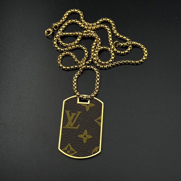 گردنبند لویی ویتون ارجینال دو رو