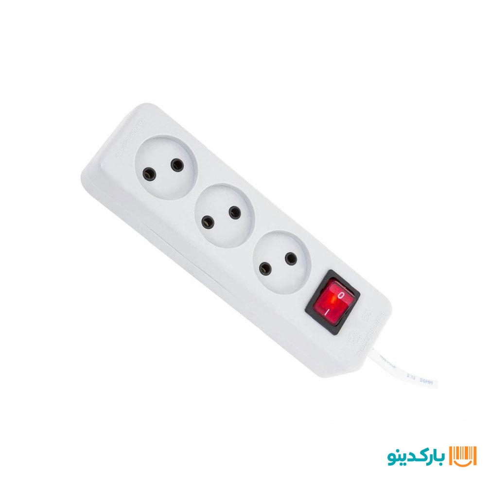 پارت الکتریک رابط 3 خانه 1.8 متری بدون ارت (850)