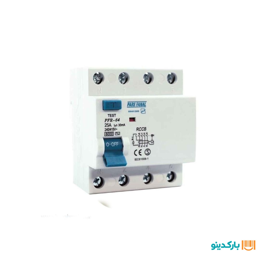 محافظ جان 25 آمپر 3فاز پارس فانال