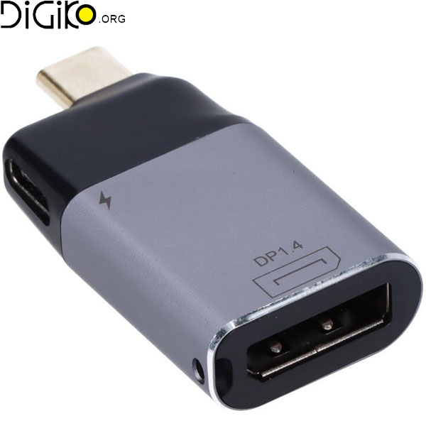 تبدیل تایپ سی به DP 8K V1/4+ PD مینی تک