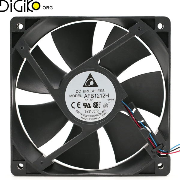 فن 9در9 سانتیمتر 12 ولت بلبرینگ 600 میلی امپر