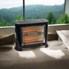 بخاری برقی سان لوکس 1300 وات فن دار مدل EH-1300SF با 4 شعله