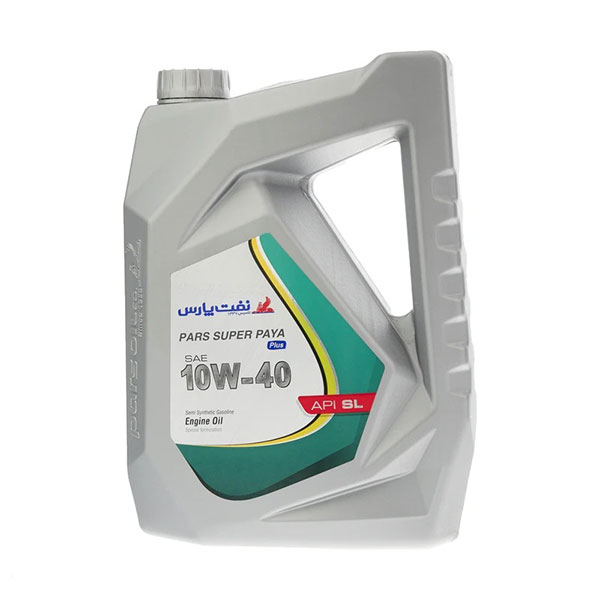 روغن موتور پارس سوپر پایا 10W40 مدل API SL حجم 4 لیتر (هزینه ارسال پس‌کرایه)