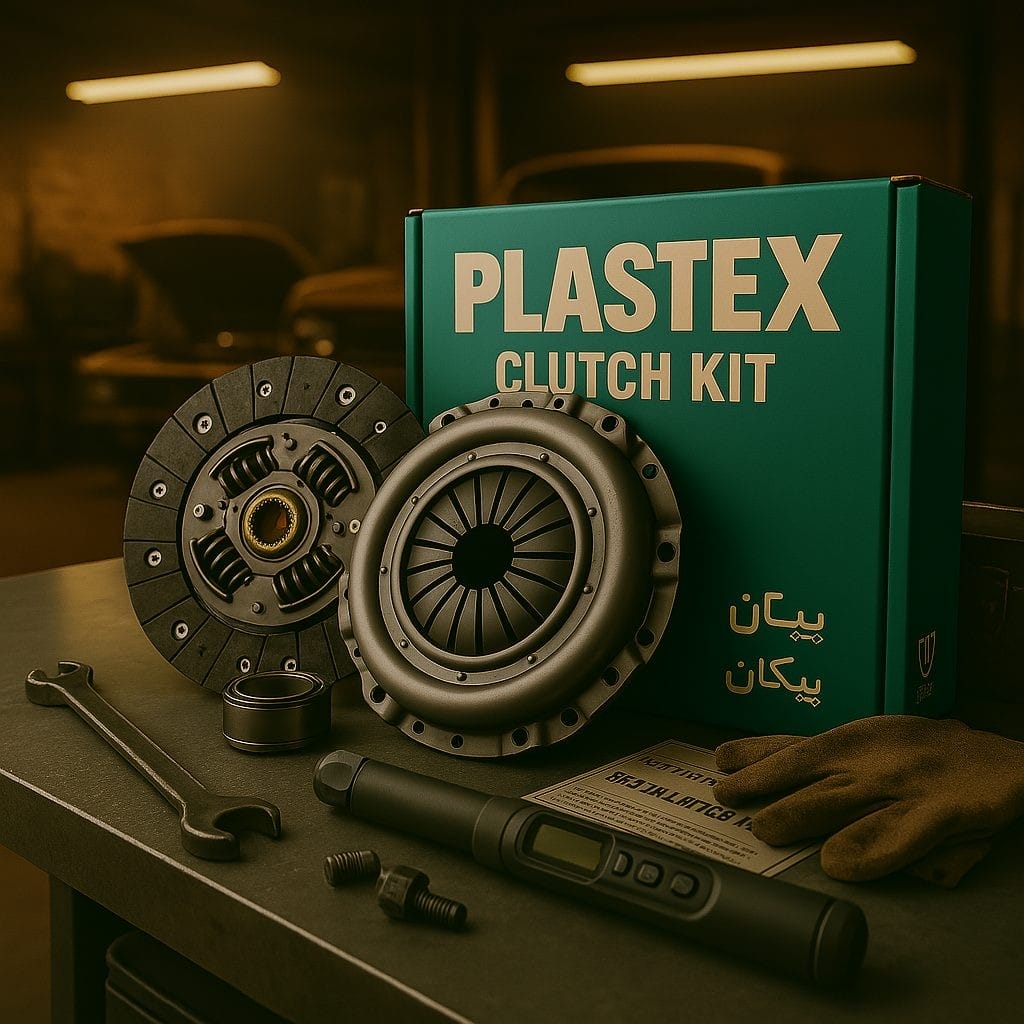 کیت کامل دیسک و صفحه کلاچ پیکان فنر دوبل پلاستکس
