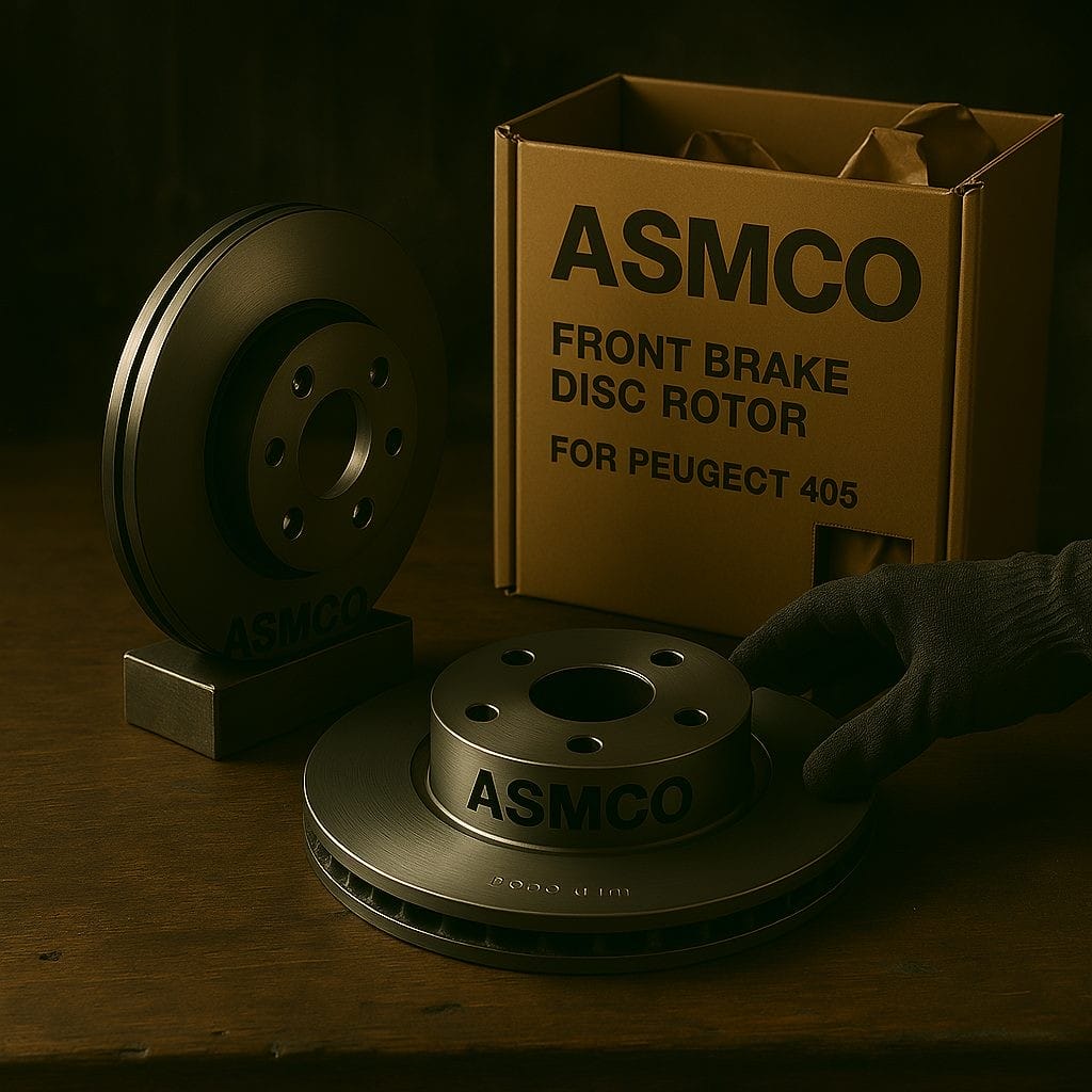 دیسک چرخ ترمز جلو پژو 405 آسمکو