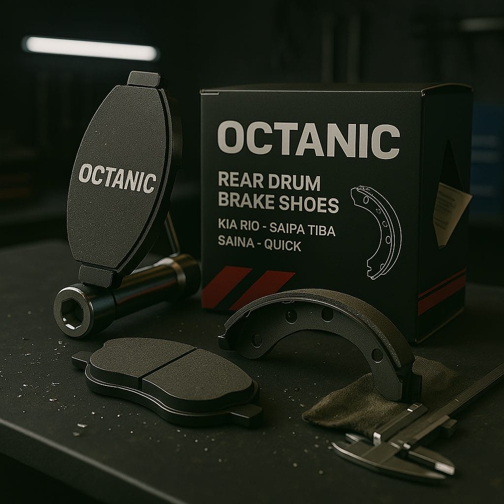 لنت ترمز عقب کفشکی تیبا ریو ساینا کوئیک اکتانیک