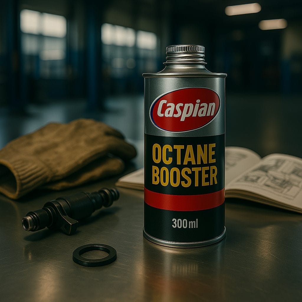 اکتان بوستر کاسپین فلزی با کلاژر پیچی 300 میل