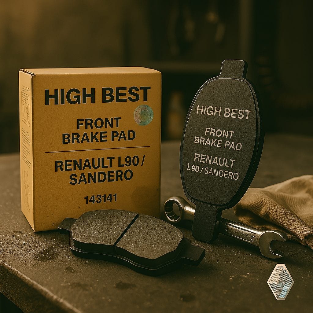 لنت ترمز جلو رنو ال 90 ساندرو های بست