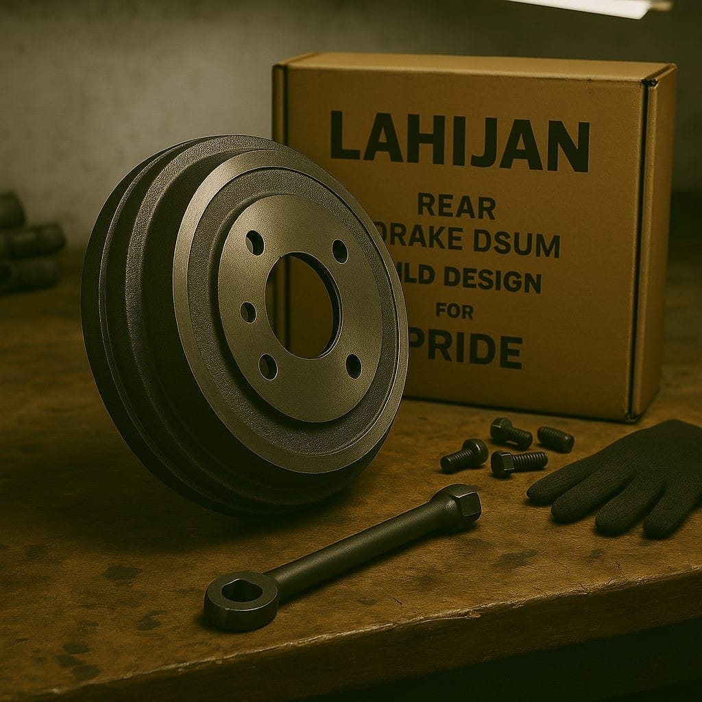 کاسه چرخ عقب پراید طرح قدیم لاهیجان