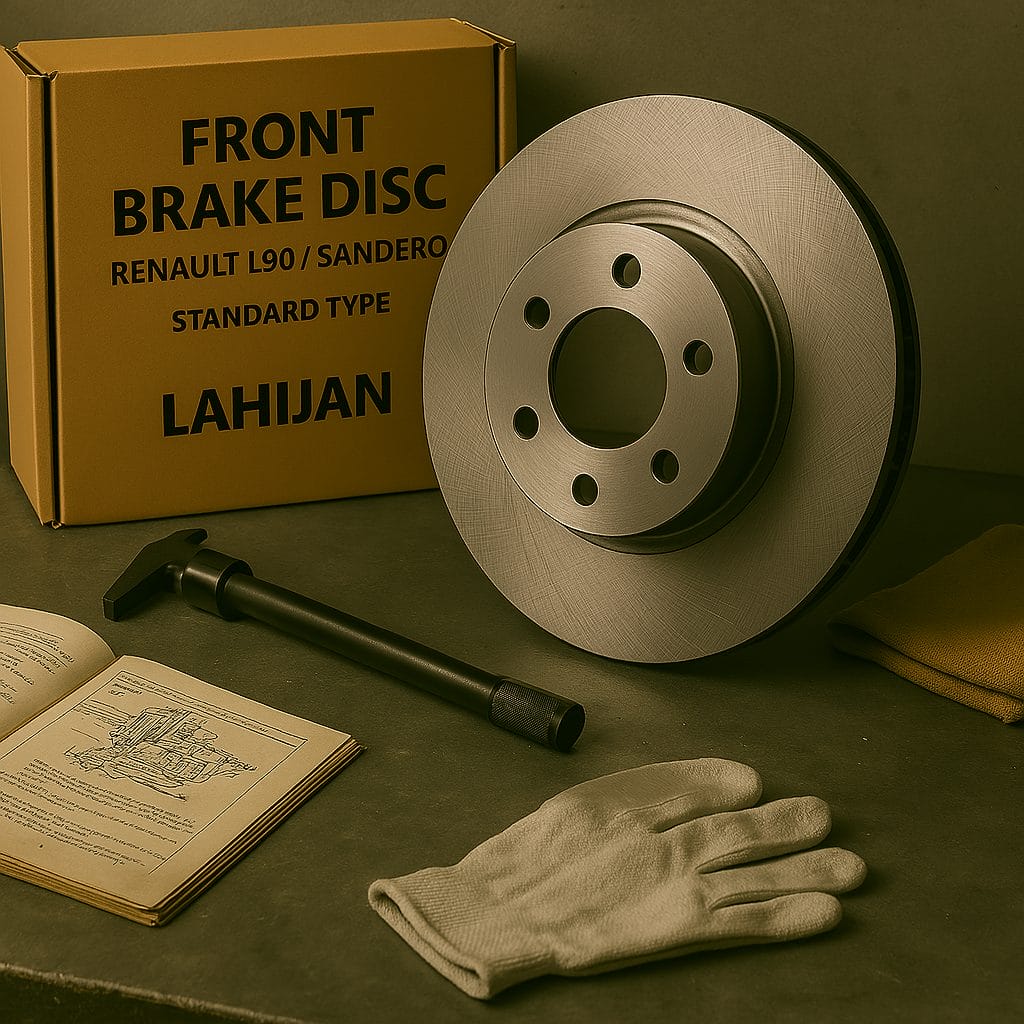 دیسک چرخ ترمز جلو رنو ال 90 ساندرو لاهیجان
