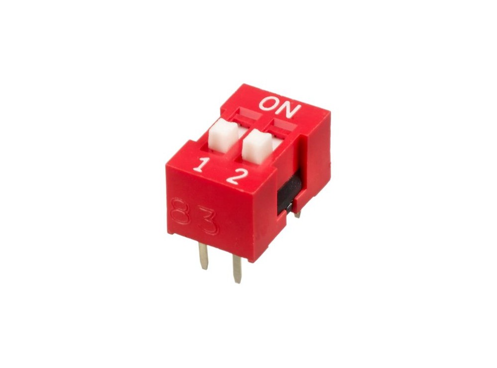 دیپ سوئیچ 2 تایی