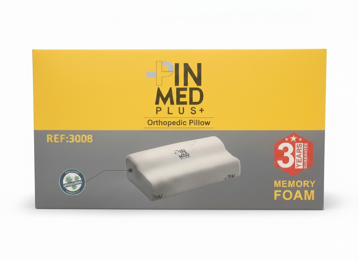 بالش طبی مموری فوم پین مد پلاس مدل 3008