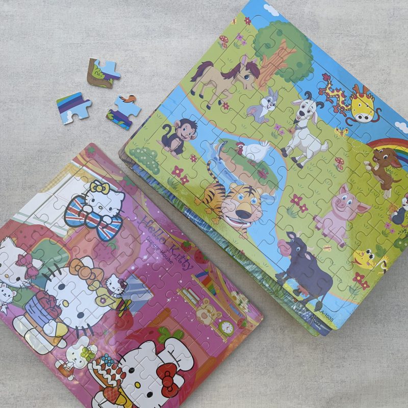 پازل چوبی 60 تکه مناسب کودک +5 سال