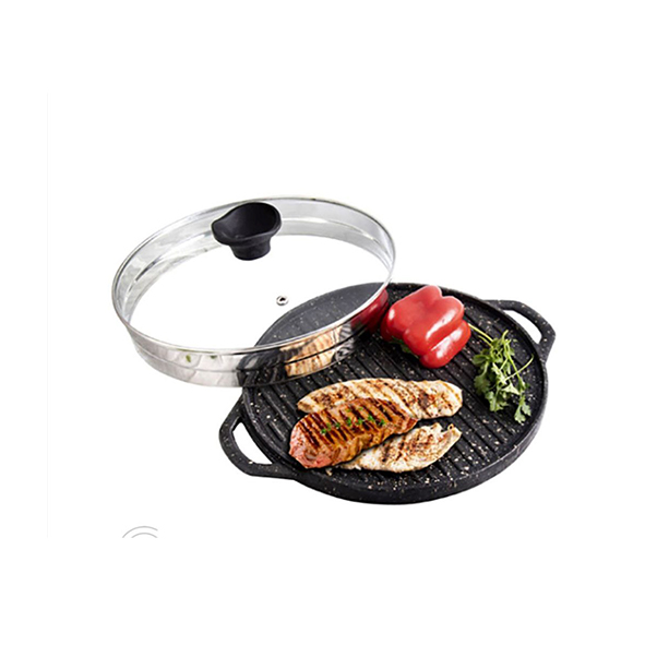 تابه گریل درب دار دودسته