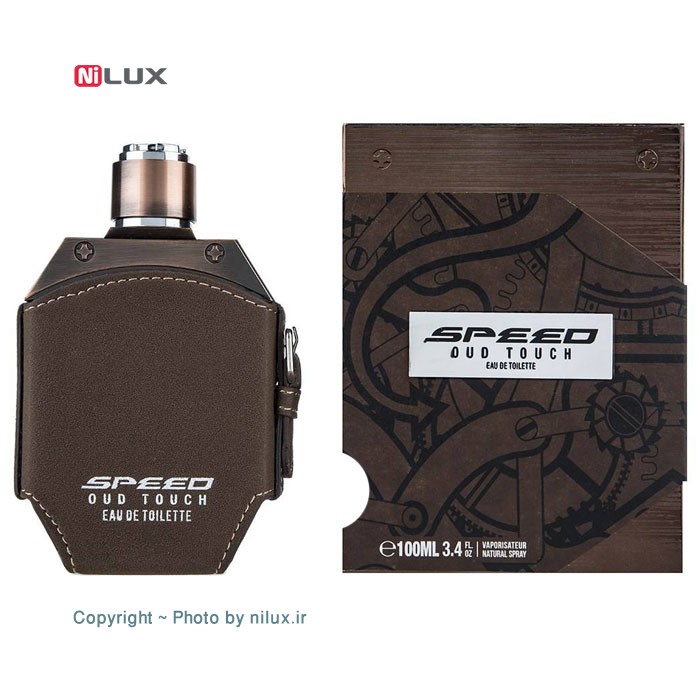 ادو تویلت مردانه امپر مدل Speed Touch Oud حجم 100 میلی لیتر