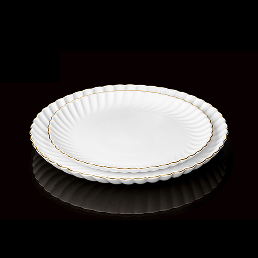 دیس گرد کارمن کوچک خط طلا کد 3024 مبلمونسرا مدل 270807