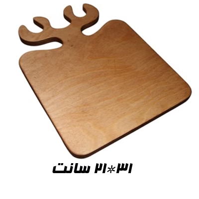 تخته سرو چوبی طرح گوزنی 020