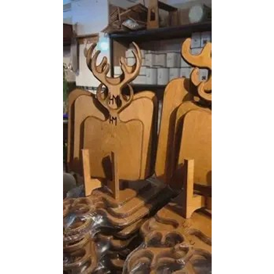 تخته کار چوبی شاخ گوزن مقاوم آشپزخانه