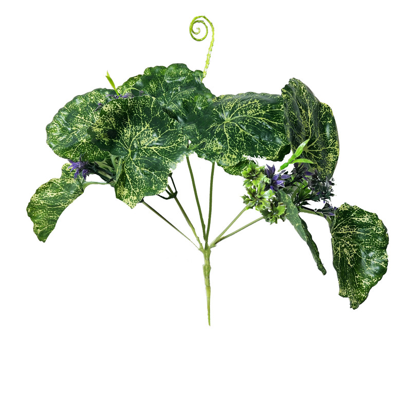 گل مصنوعی مدل بوته شمعدانی