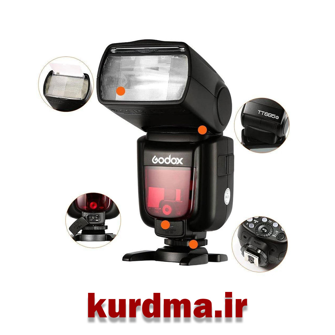 فلاش دوربین گودکس Godox TT685O Thinklite اورجینال استعلام بگیرید لطفا