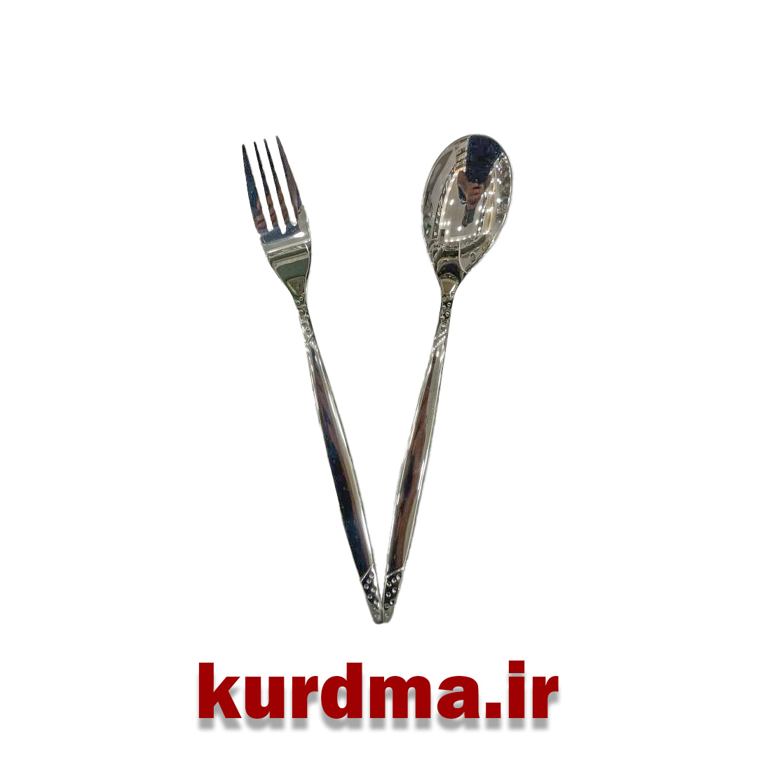 قاشق چنگال 24 پارچه یونیک نگین دار اورجینال