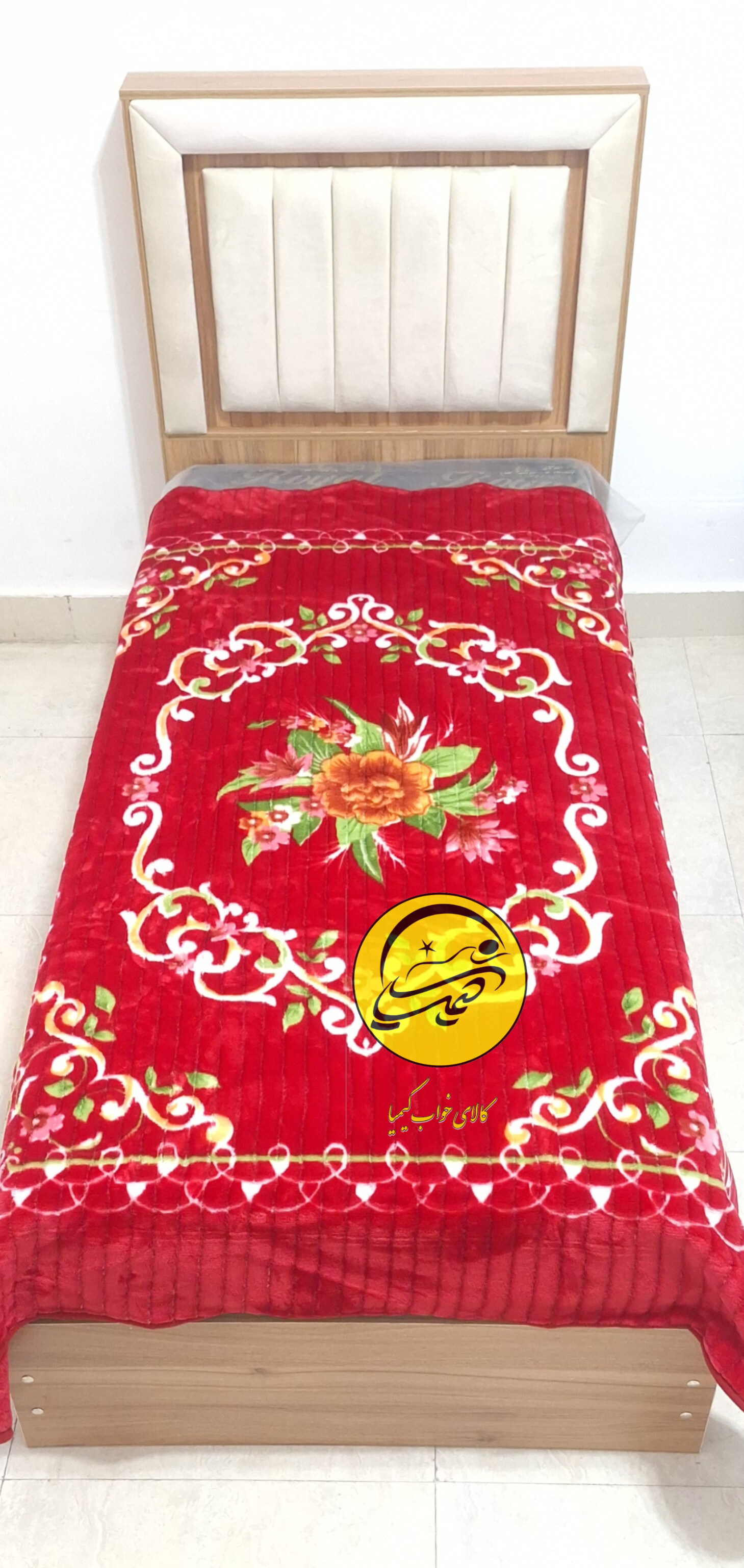 پتو گلدار یک نفره نسیم نرمینه
