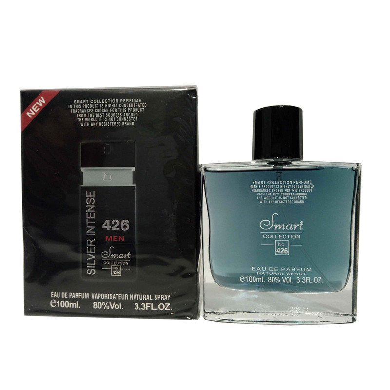 ادو پرفیوم مردانه اسمارت کالکشن مدل Silver Intense 426 حجم 100 میلی لیتر 7UV