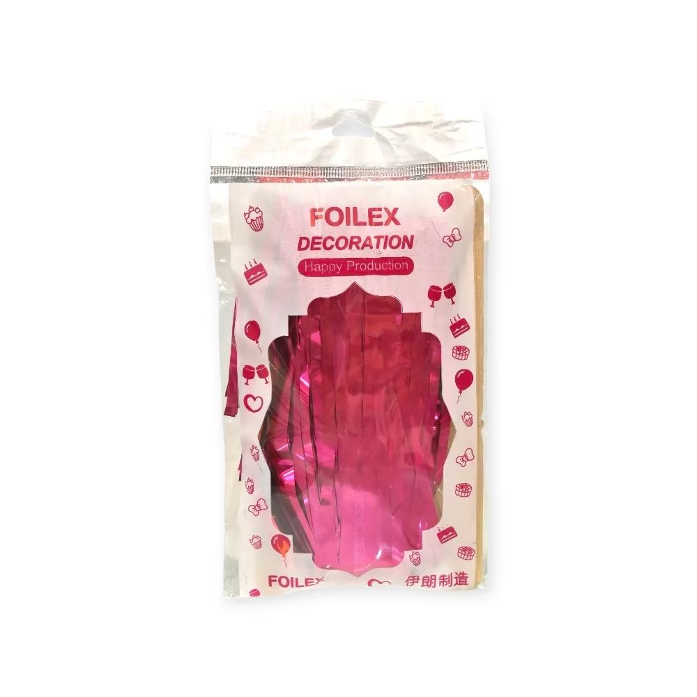 پرده متالایز تولد (سرخابی)