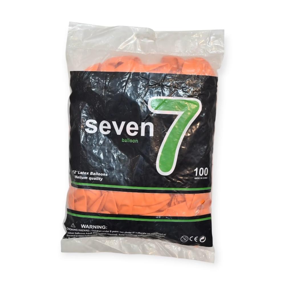 بادکنک ساده نارنجی