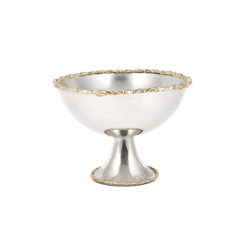 میوه خوری - ظرف فلزی بیضی کوچک لبه دار النا برند ریتون