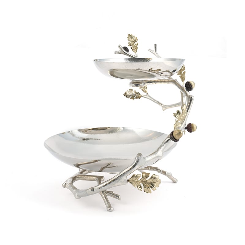 میوه خوری - دیس دو طبقه بلوط بزرگ A4-A3 برند ریتون