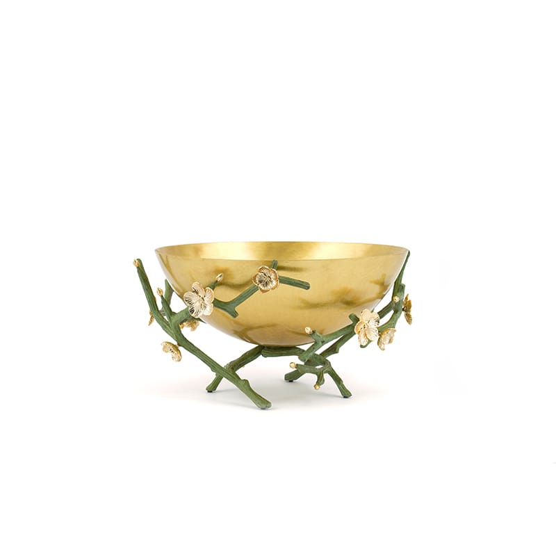 میوه خوری - شاخه مارینا ظرف فلزی B4 پایه بلند برند ریتون