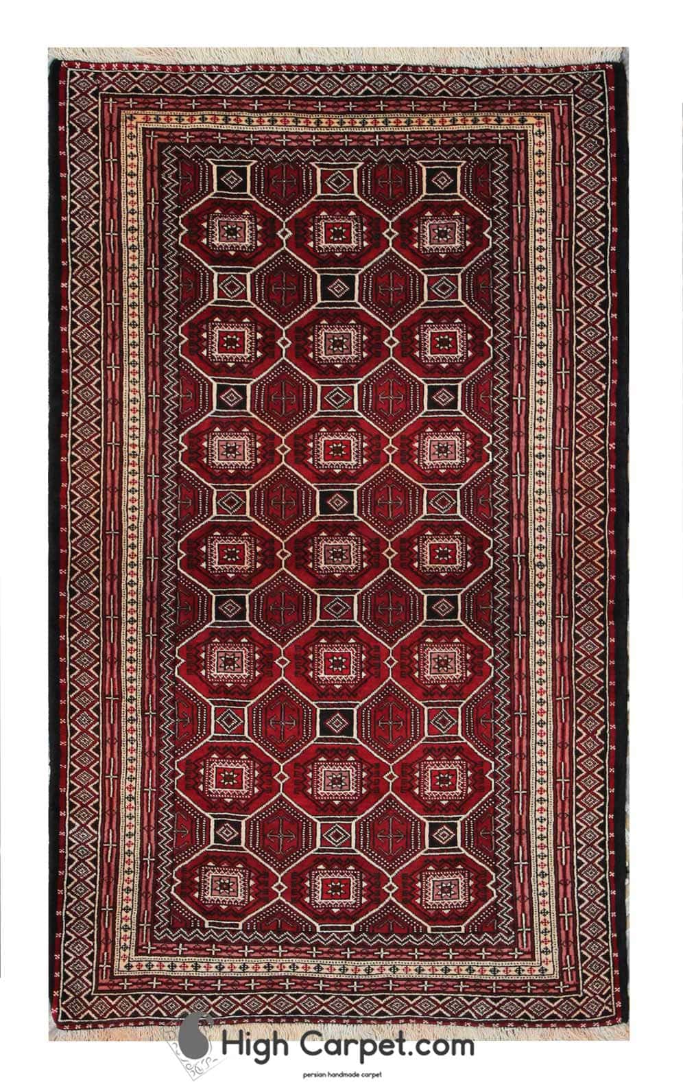 فرش دستباف 1.5 متری بلوچی کد031146