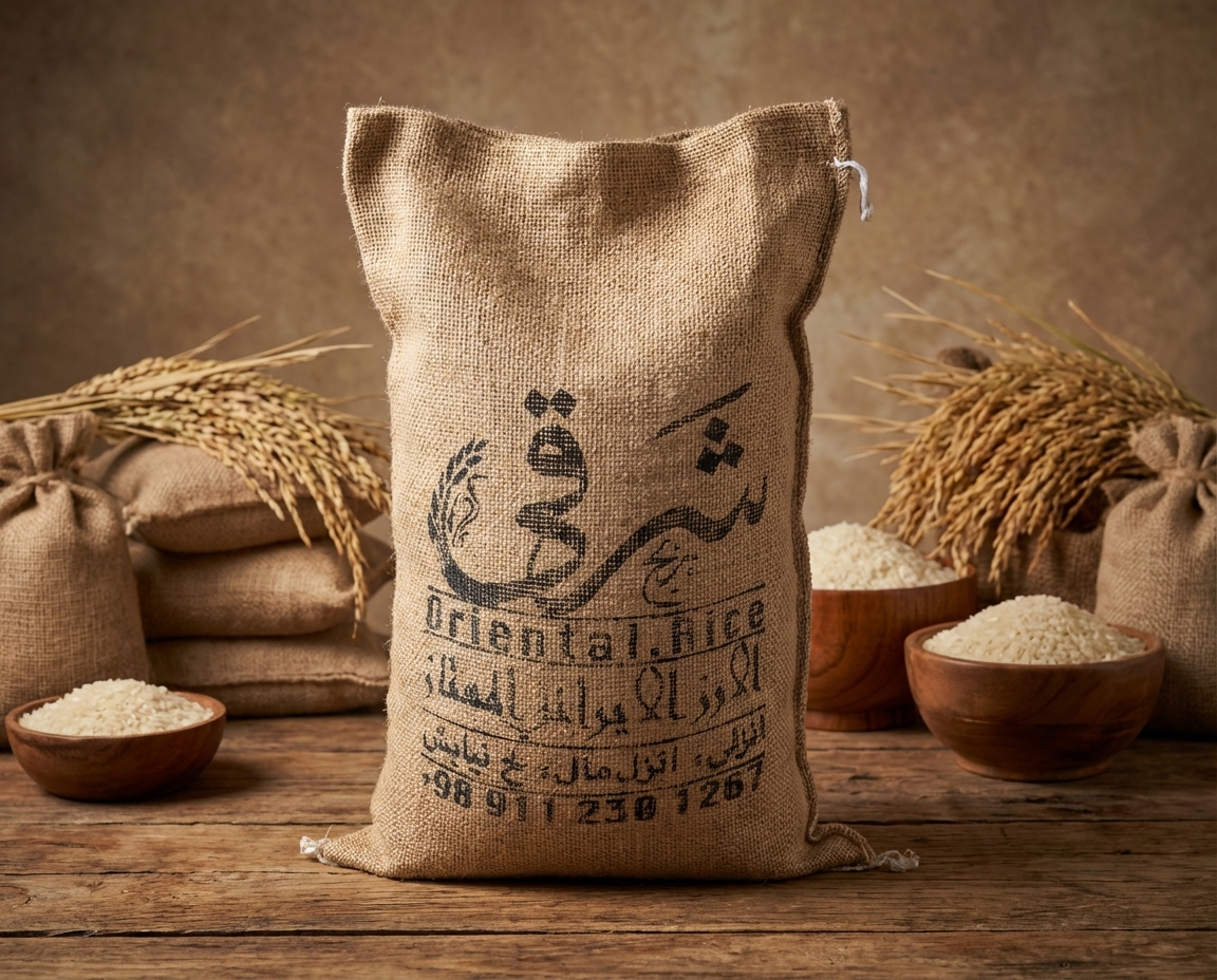 برنج هاشمی گیلان 10 کیلویی گونی (عمده، رستورانی، خوشپخت)