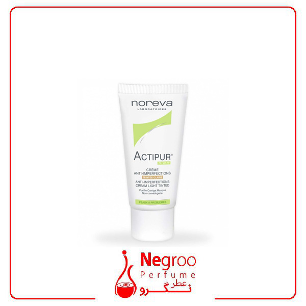 کرم پودر تیوپی noreva اکتی پور Actipur در رنگبندی متنوع/اورچینال