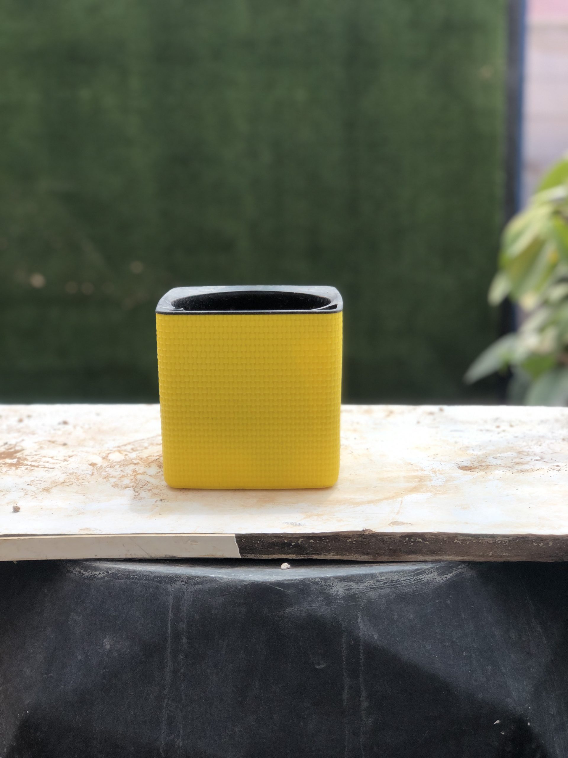 گلدان خود آبیار لچوزا مربع